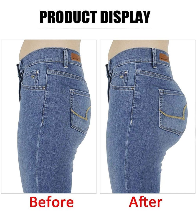 CUGBO 2 Pack Hip Enhancer Butt Lifted Underwear Seamless Fake Padded Briefs Shapewear Pantie Body Shorts for Women Ladies (S) - Image 4